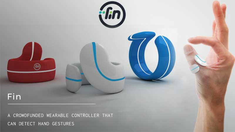 Fin wearable ring