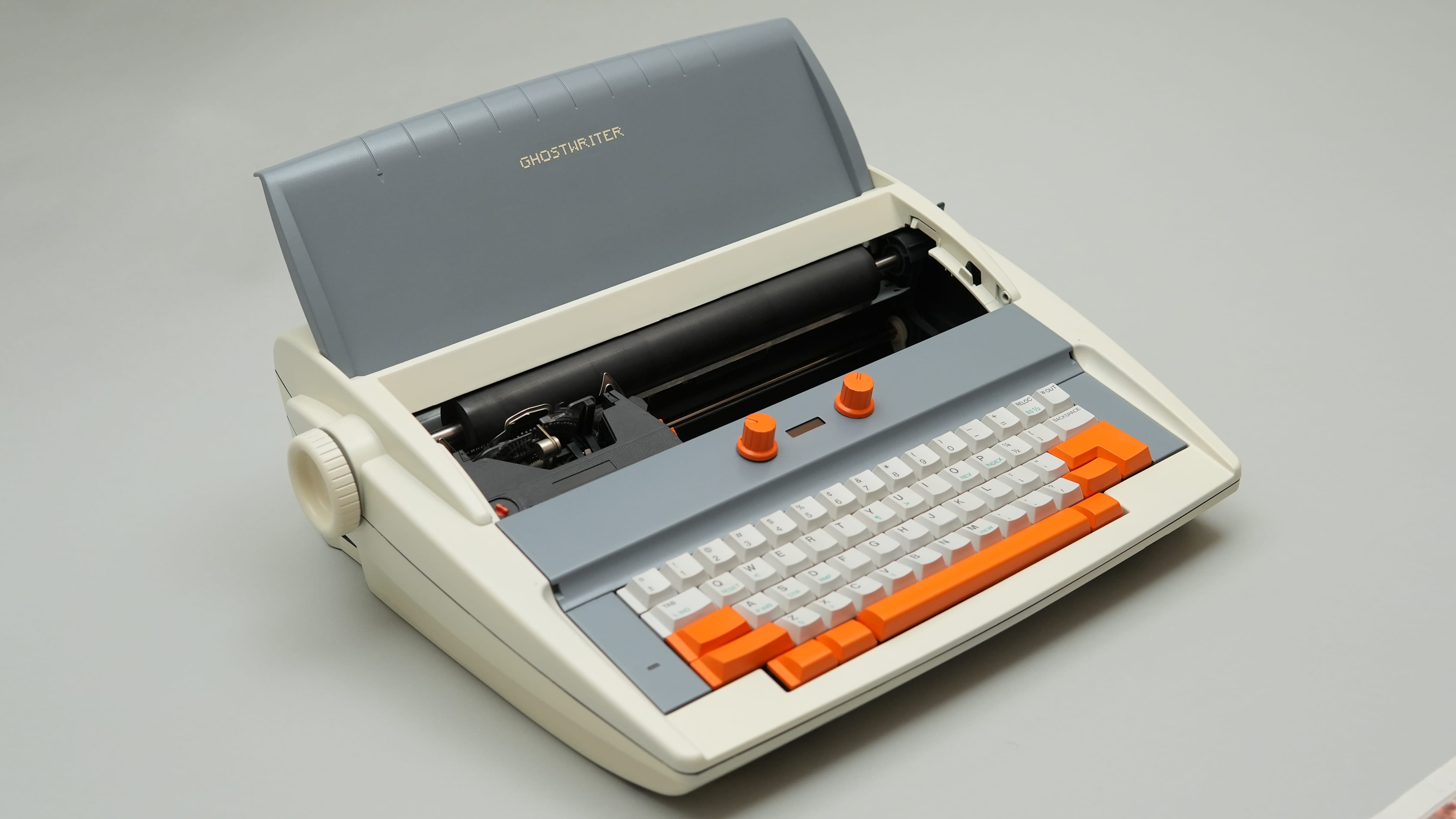 Ghostwriter ai typewriter hero images