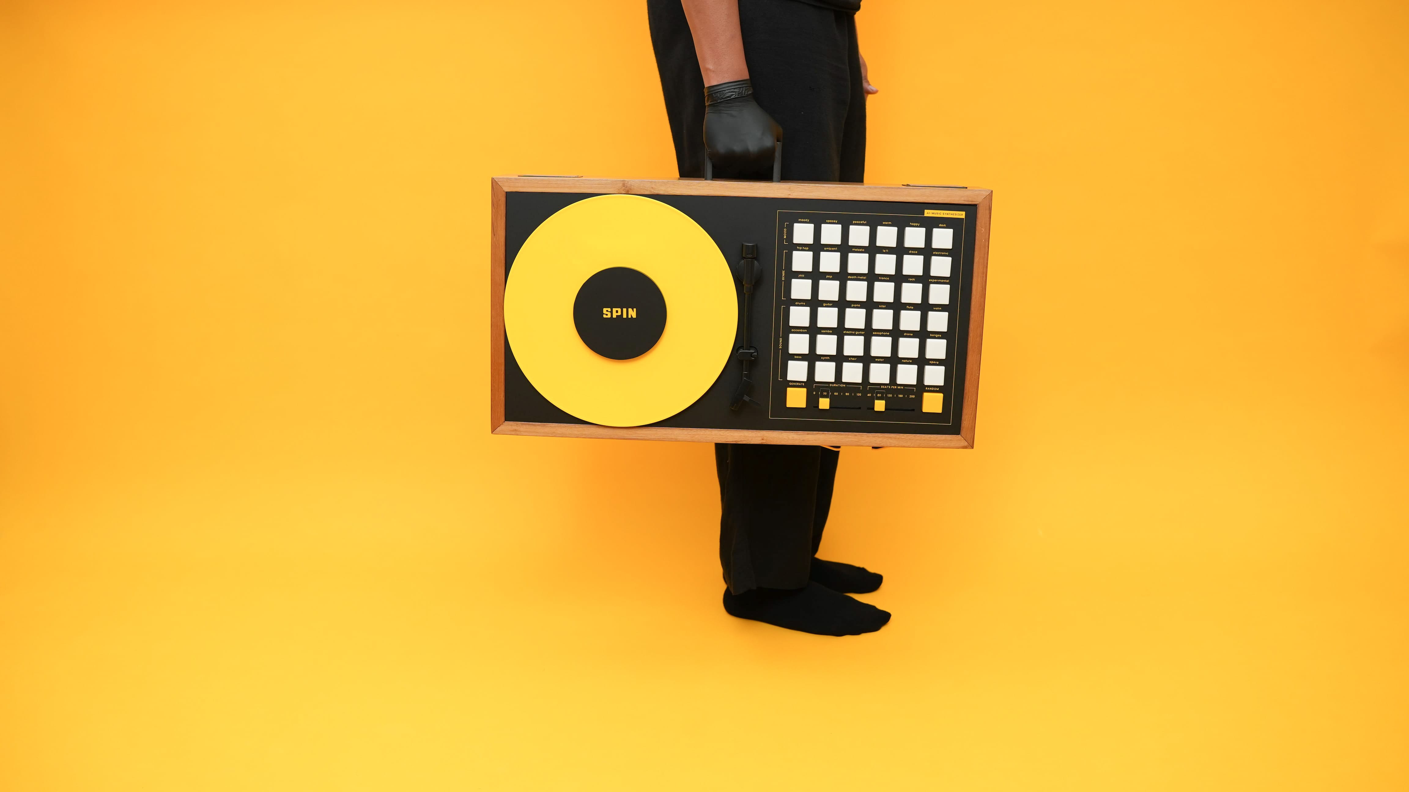 Spin AI music synthesizer image