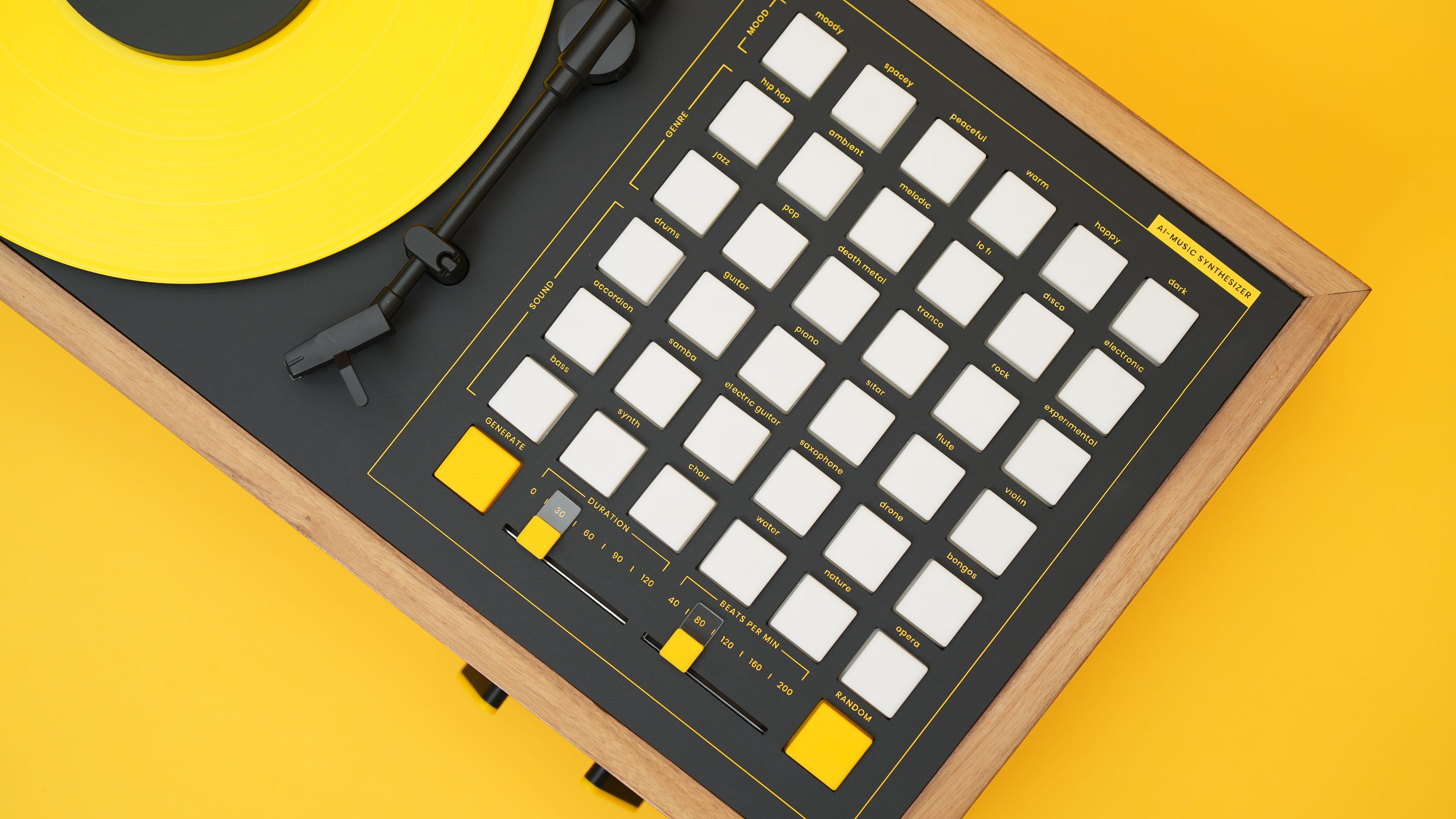 Spin AI music synthesizer image